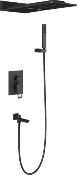 Душевой комплект Timo Briana SX-7119/03SM, С ВНУТРЕННЕЙ ЧАСТЬЮ, черный Sancos — Оригинал