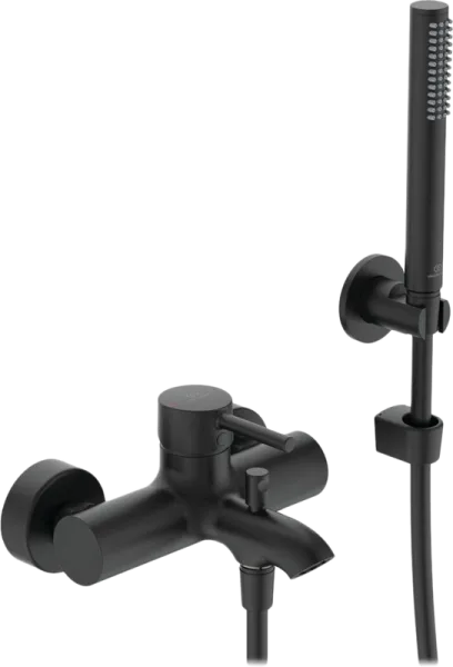 Смеситель для ванны с душем Ideal Standard Ceraline BC270XG, черный Sancos — Оригинал
