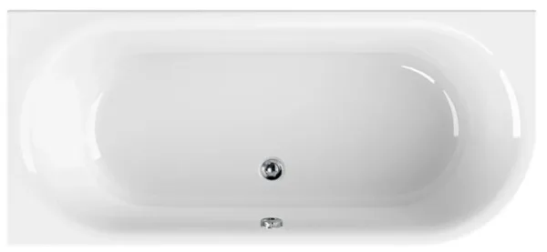 Акриловая ванна Cezares Metauro Corner 180-80-40-L-W37 L без опоры 180x80 см, левая, пристенная Sancos — Оригинал