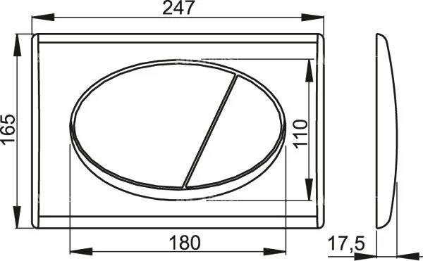 Система инсталляции для унитазов AlcaPlast AM101/1120-3:1 RU M70-0001, кнопка смыва белая Sancos — официальный сайт