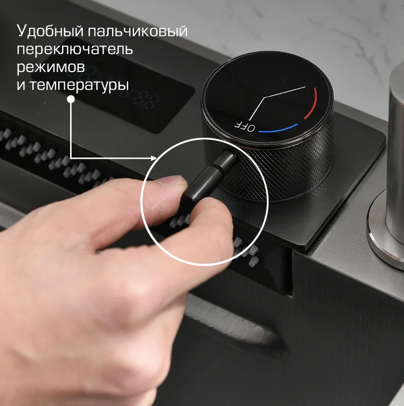Мойка кухонная Esbano Cascade-2 с сифоном Sancos — официальный сайт