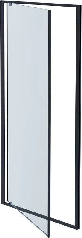 Душевая дверь в нишу AQUATEK AQ ARI PI 09020BL 90 см, черная матовая Sancos — официальный сайт