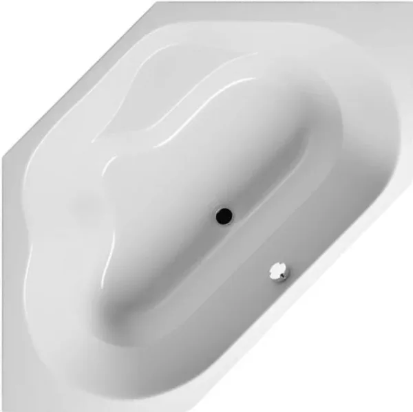 Акриловая ванна Riho Winnipeg B010001005 без опоры 145x145 см, угловая, встраиваемая, белая Sancos — Оригинал