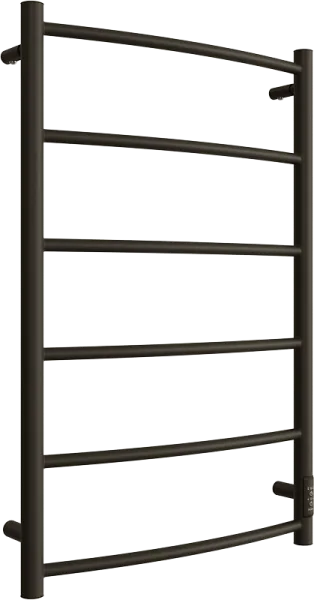 Полотенцесушитель электрический Двин R neo 80/50 1"-1/2" черный Sancos — Оригинал