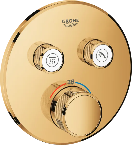 Термостатический смеситель встраиваемый Grohe Grohtherm SmartControl 29119GL0 для душа, холодный рас Sancos — Оригинал