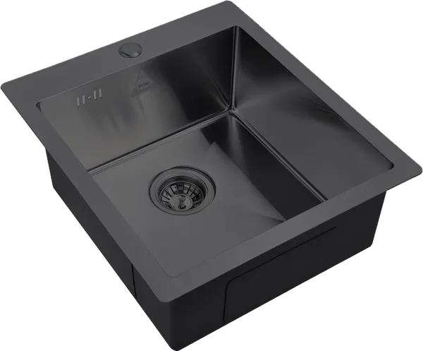 Мойка кухонная Zorg Steel Hummer SH 4551 GRAFIT Sancos — Оригинал