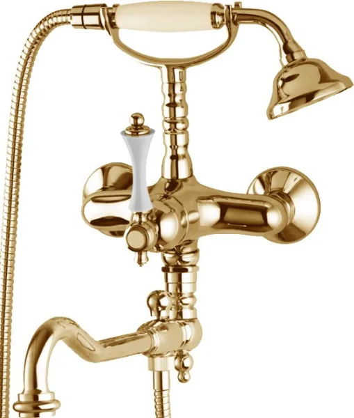 Смеситель для ванны с душем Cezares Margot MARGOT-VDFM2-03/24-Bi Sancos — Оригинал