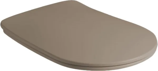Крышка-сиденье Kerasan Nolita 539181 nocciola mat, с микролифтом Sancos — Оригинал