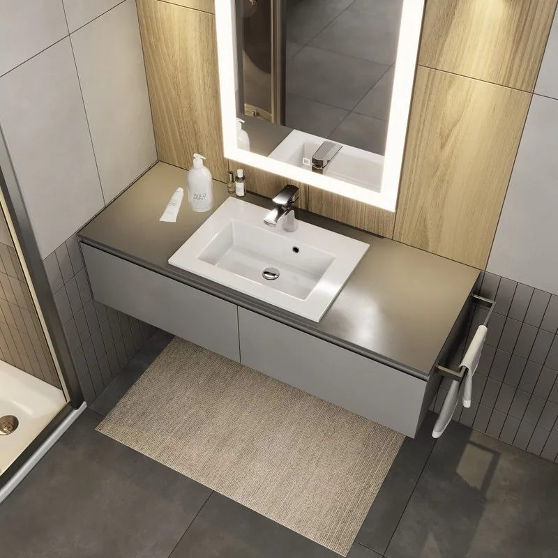 Раковина Uperwood Aurora 50 см, глянцевая белая Sancos — официальный сайт
