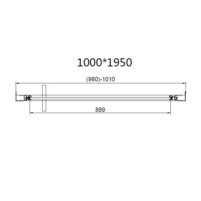 Душевой уголок Vincea Slim VSR-4SLP9010CLG 100х90 см, профиль брашированное золото, стекло прозрачно Sancos — официальный сайт