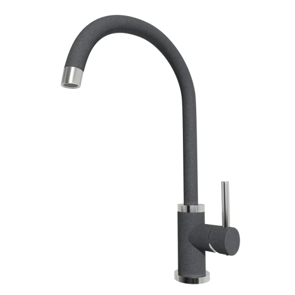 Смеситель для кухни Emar Quartz 3004 анрацит Sancos — Оригинал