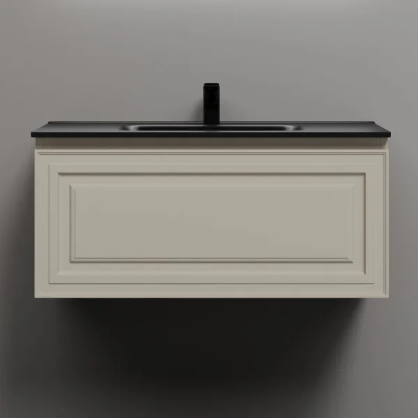 Тумба с раковиной Sancos Very 90 beige soft, раковина CN7002MB Sancos — Оригинал