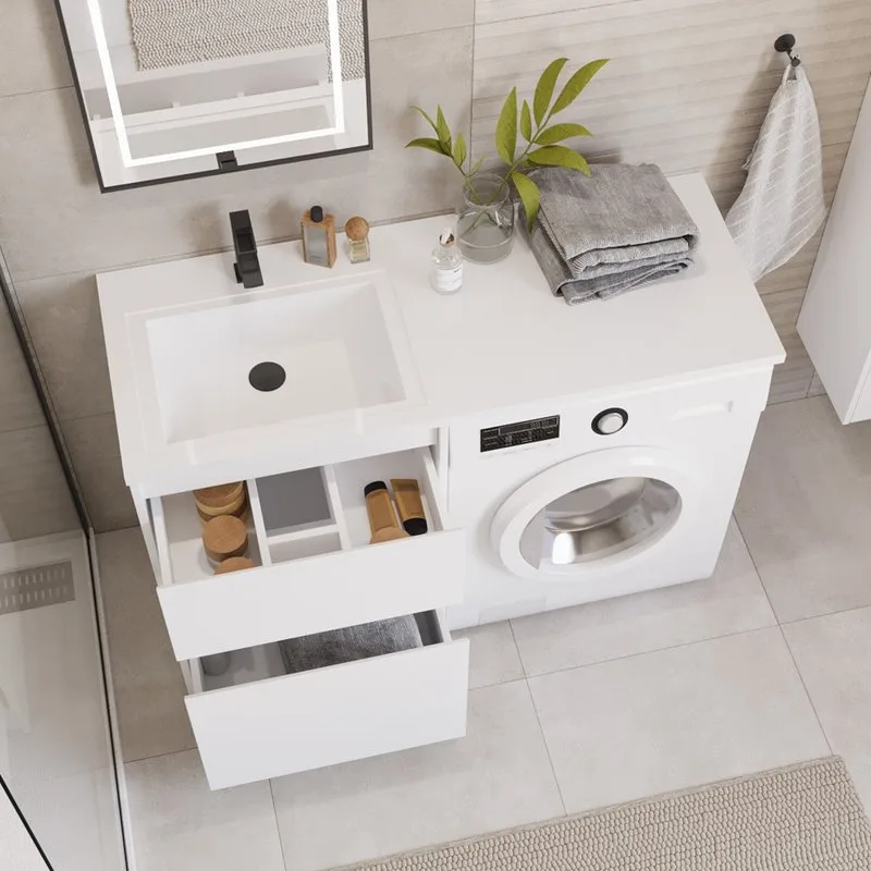 Тумба под раковину без столешницы BelBagno Kraft -LVD 60 bianco opaco Sancos — официальный сайт