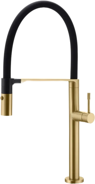 Смеситель для кухни Boheme Uno 114-MG matt gold Sancos — Оригинал