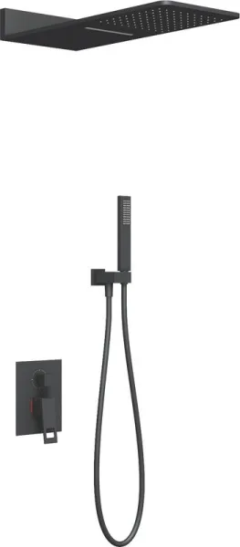 Душевой комплект Timo Briana SX-7139/03SM, С ВНУТРЕННЕЙ ЧАСТЬЮ, черный Sancos — Оригинал
