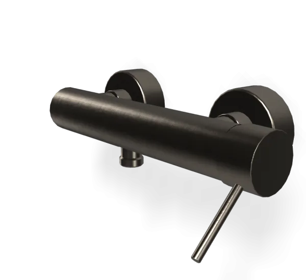 Смеситель для душа Fima Carlo Frattini Spillo Up F3035/1CS брашированный черный хром Sancos — Оригинал