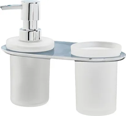 Дозатор Wasserkraft Kammel K-8389 со стаканом Sancos — Оригинал
