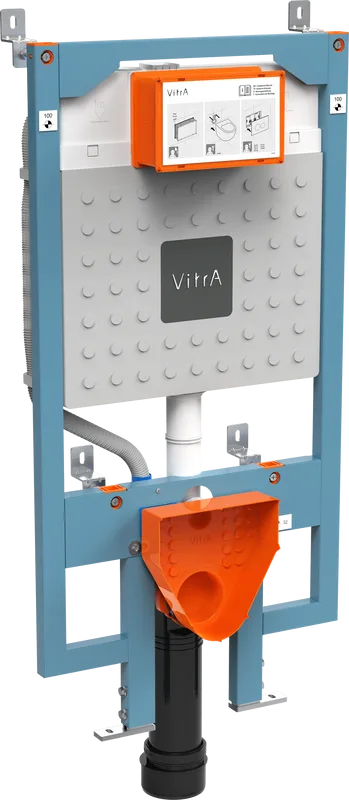 Система инсталляции для унитазов VitrA V8 768-5800-01, с кнопкой смыва Loop 740-0500 белой глянцевой Sancos — официальный сайт