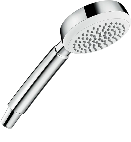 Душевая лейка Hansgrohe Crometta 100 1jet 26825400 белый, хром Sancos — Оригинал