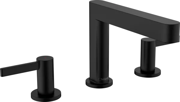 Смеситель для раковины Hansgrohe Finoris 110 76033670 матовый черный Sancos — Оригинал