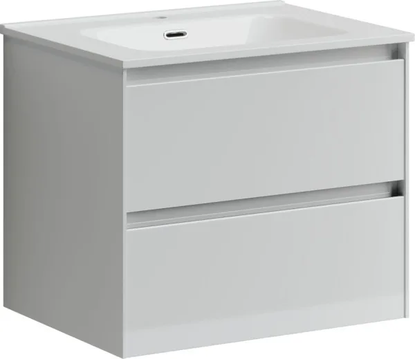 Тумба под раковину Sancos Cento 60 подвесная белый глянец, CN60W Sancos — Оригинал