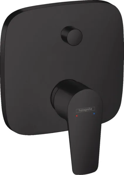 Встраиваемый смеситель Hansgrohe Talis E 71745670, матовый черный Sancos — Оригинал