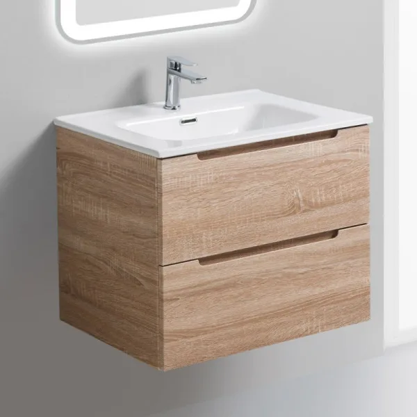 Тумба под раковину без столешницы BelBagno Etna 80 rovere bianco Sancos — Оригинал