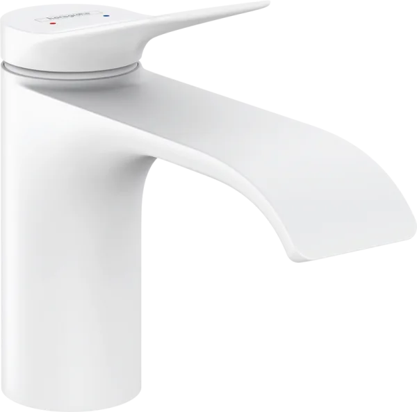 Смеситель для раковины Hansgrohe Vivenis 80 75012700 матовый белый Sancos — Оригинал