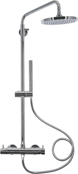 Душевая стойка AQUAme AQM8001CR, хром Sancos — Оригинал