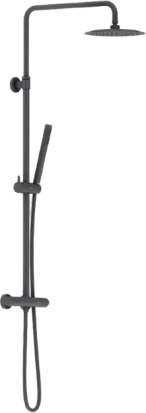 Душевая стойка Damixa Scandinavian Pure 936800300, черная матовая Sancos — Оригинал