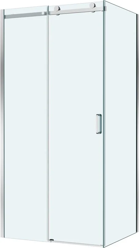 Душевой уголок BelBagno Soft Close-2 AH-1-100/90-C-Cr профиль хром Sancos — официальный сайт