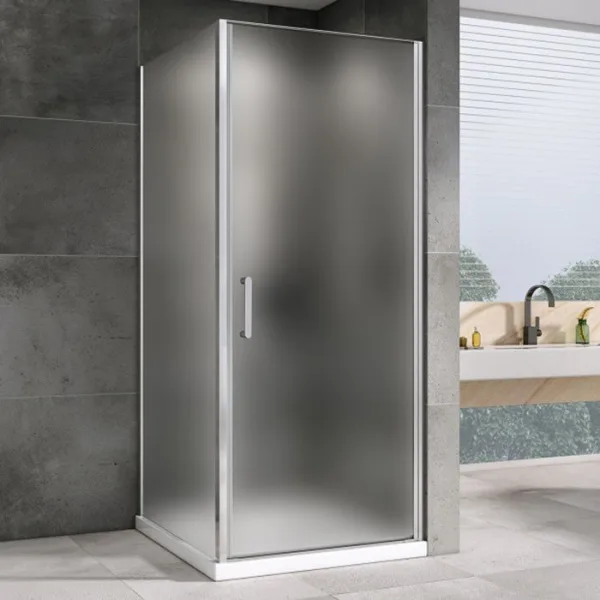 Душевой уголок Abber Sonnenstrand AG04080M-S85M 85x80, профиль хром, стекло матовое Sancos — Оригинал