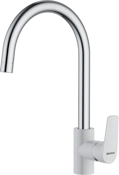 Смеситель для кухни Damixa RedBlu Origin Balance 790730000 белый Sancos — Оригинал