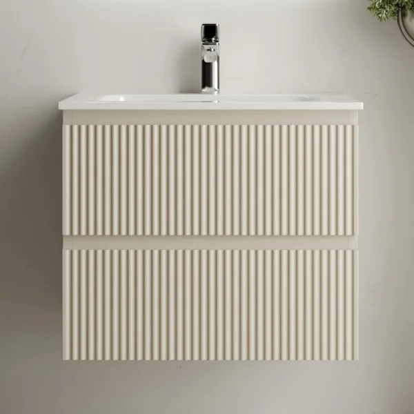 Тумба с раковиной Sancos Snob R 60 см, beige soft Sancos — Оригинал