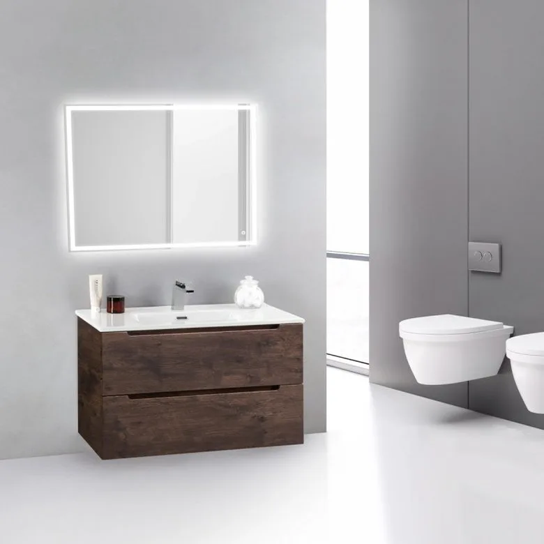 Тумба под раковину без столешницы BelBagno Etna 39 80 rovere moro Sancos — официальный сайт