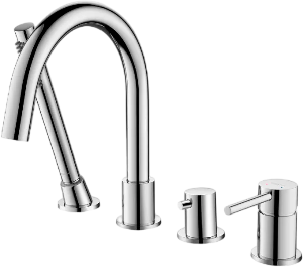 Смеситель на борт ванны AQUATEK Европа AQ1348CR, хром Sancos — Оригинал
