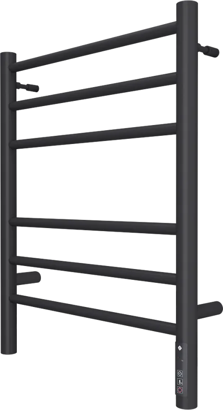Полотенцесушитель электрический Terminus Аврора П6 450x600, матовый чёрный Sancos — официальный сайт
