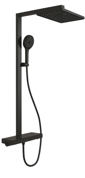 Душевая стойка Sancos Vos SC6100MB с термостатом, черный матовый Sancos — Оригинал