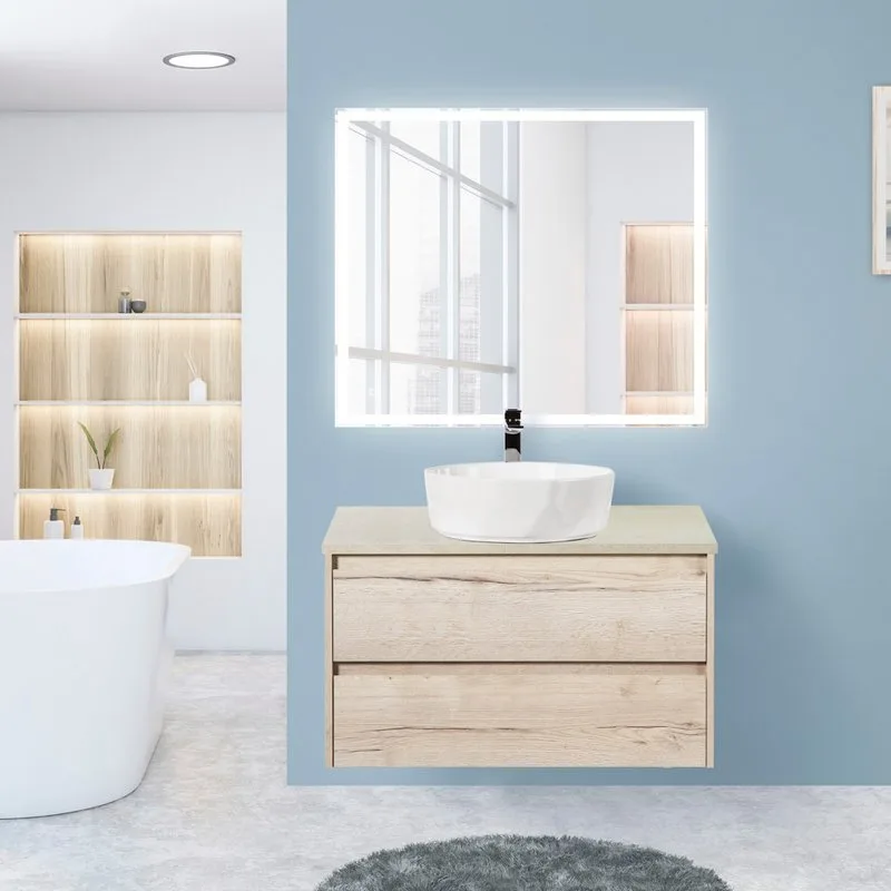Зеркало BelBagno SPC-GRT-900-800-LED-TCH Sancos — официальный сайт