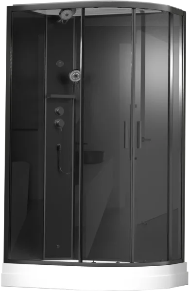 Душевая кабина Timo Premium ILMA 902 L Black Sancos — Оригинал