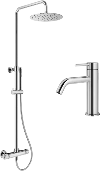 Комплект для ванной Plumberia Selection Ixo KITXO6302CR53 хром Sancos — Оригинал
