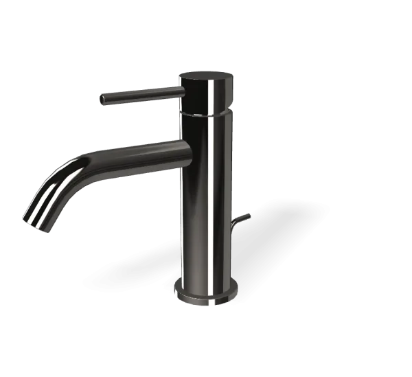 Смеситель для раковины Fima Carlo Frattini Spillo Up F3031XSCN черный хром Sancos — Оригинал