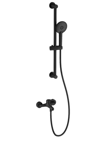 Смеситель для ванны с душем Wonzon & Woghand WW-4560-MB, матовый черный Sancos — Оригинал