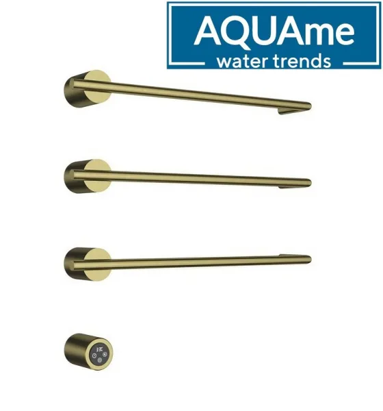 Полотенцесушитель электрический AQUAme встраиваемый c терморегуляторм AQM3143BG Sancos — Оригинал