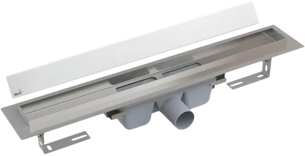 Душевой трап (лоток) AlcaPlast APZ6 S-950, 95 см, с решеткой FLOOR-950 95 см, под плитку Sancos — Оригинал