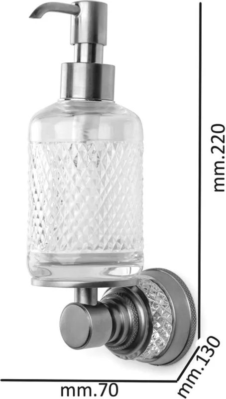 Дозатор Boheme Aura 10247-CR chrome Sancos — официальный сайт