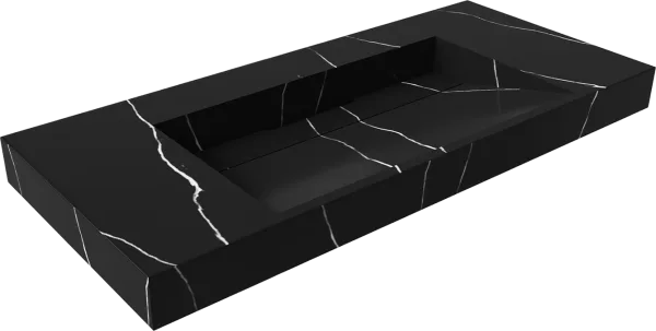 Раковина Armadi Art Flat Nero Marquina 100 Sancos — Оригинал