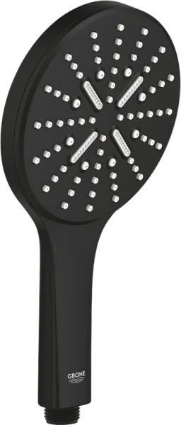 Душевая лейка Grohe Rainshower SmartActive 130 22127KF0 фантомный черный Sancos — Оригинал
