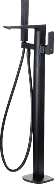 Напольный смеситель для ванны с душем Allen Brau Infinity 5.21009-31, С ВНУТРЕННЕЙ ЧАСТЬЮ, чёрный ма Sancos — Оригинал