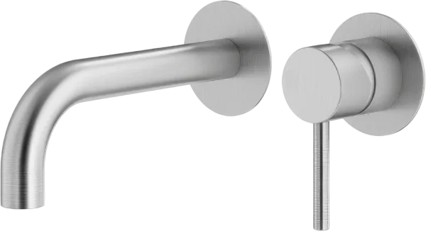 Смеситель для раковины Plumberia Selection Ixo KITXO1135CS210 С ВНУТРЕННЕЙ ЧАСТЬЮ, брашированный хро Sancos — Оригинал